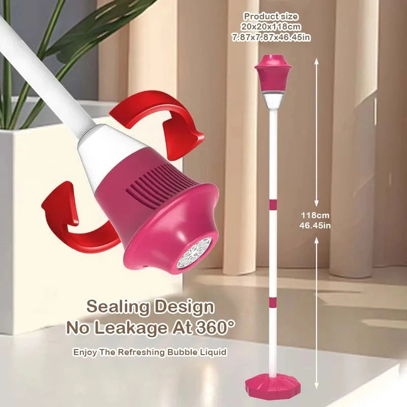 Street Light Bubble Machine Fully Automatic Bubble with Light Birthday Outdoor Wedding Party without Battery Bubble Water