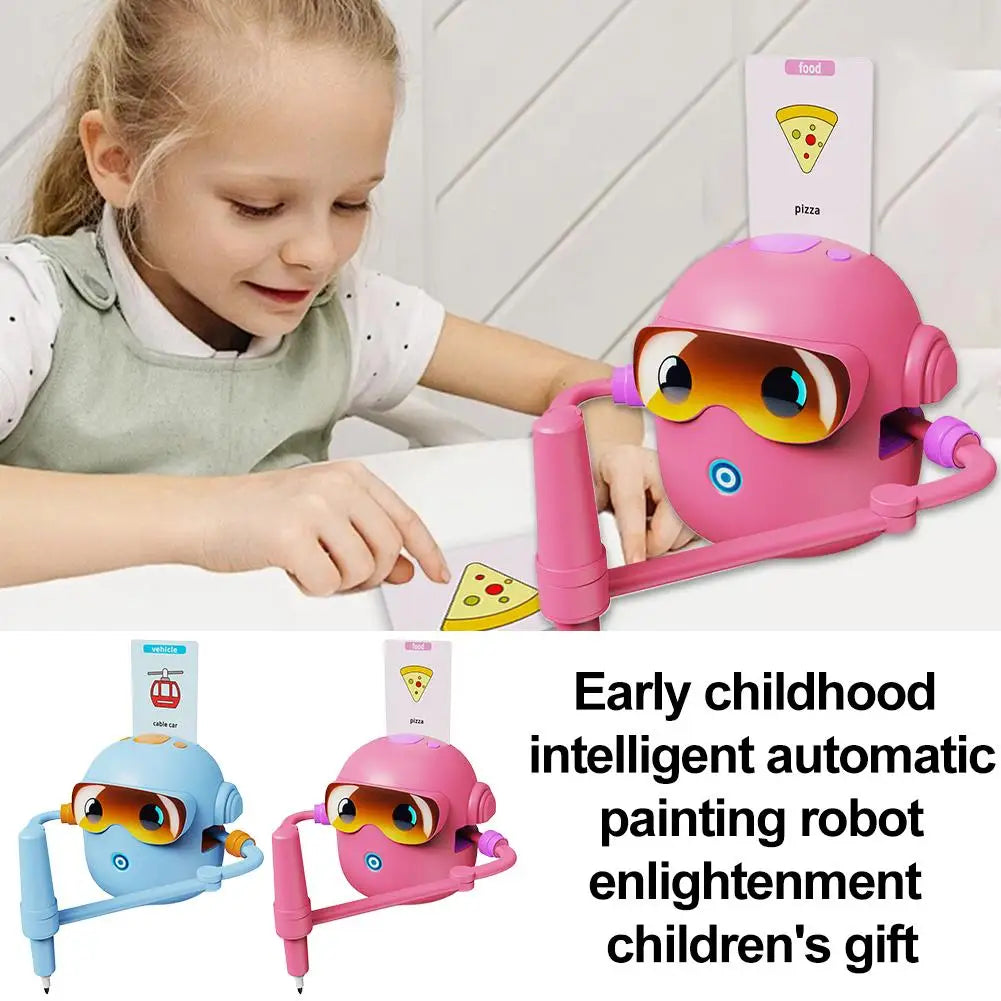 Unleash Creativity with the Voicebots Drawing Robot - The Ultimate Voice-Interactive Educational Gift for Young Artists!
