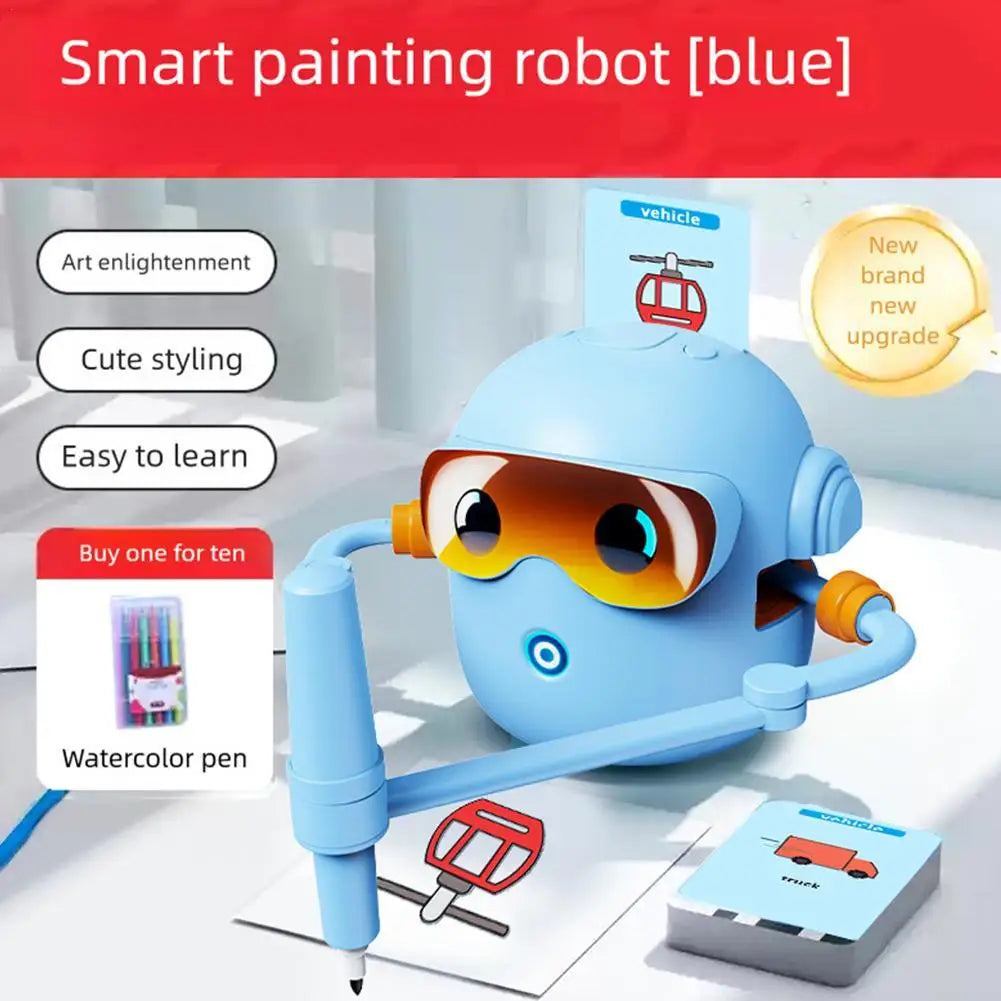 Unleash Creativity with the Voicebots Drawing Robot - The Ultimate Voice-Interactive Educational Gift for Young Artists!